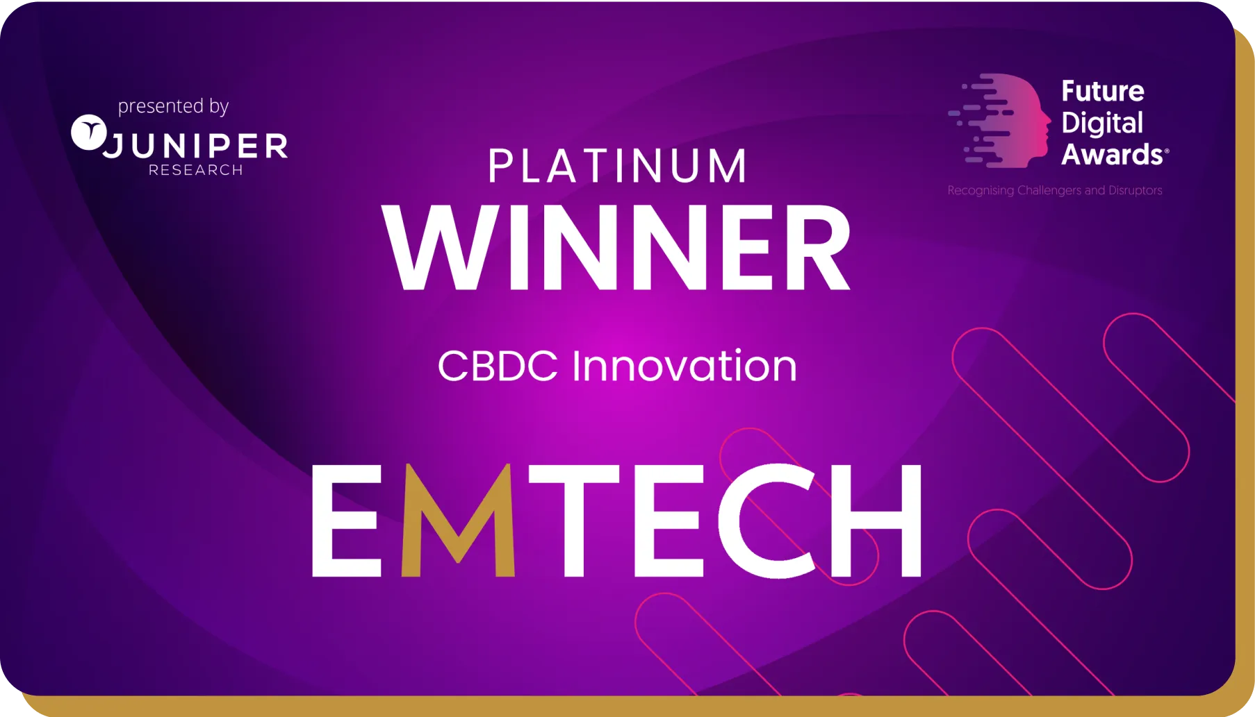 Platinum winner CBDC Innovation